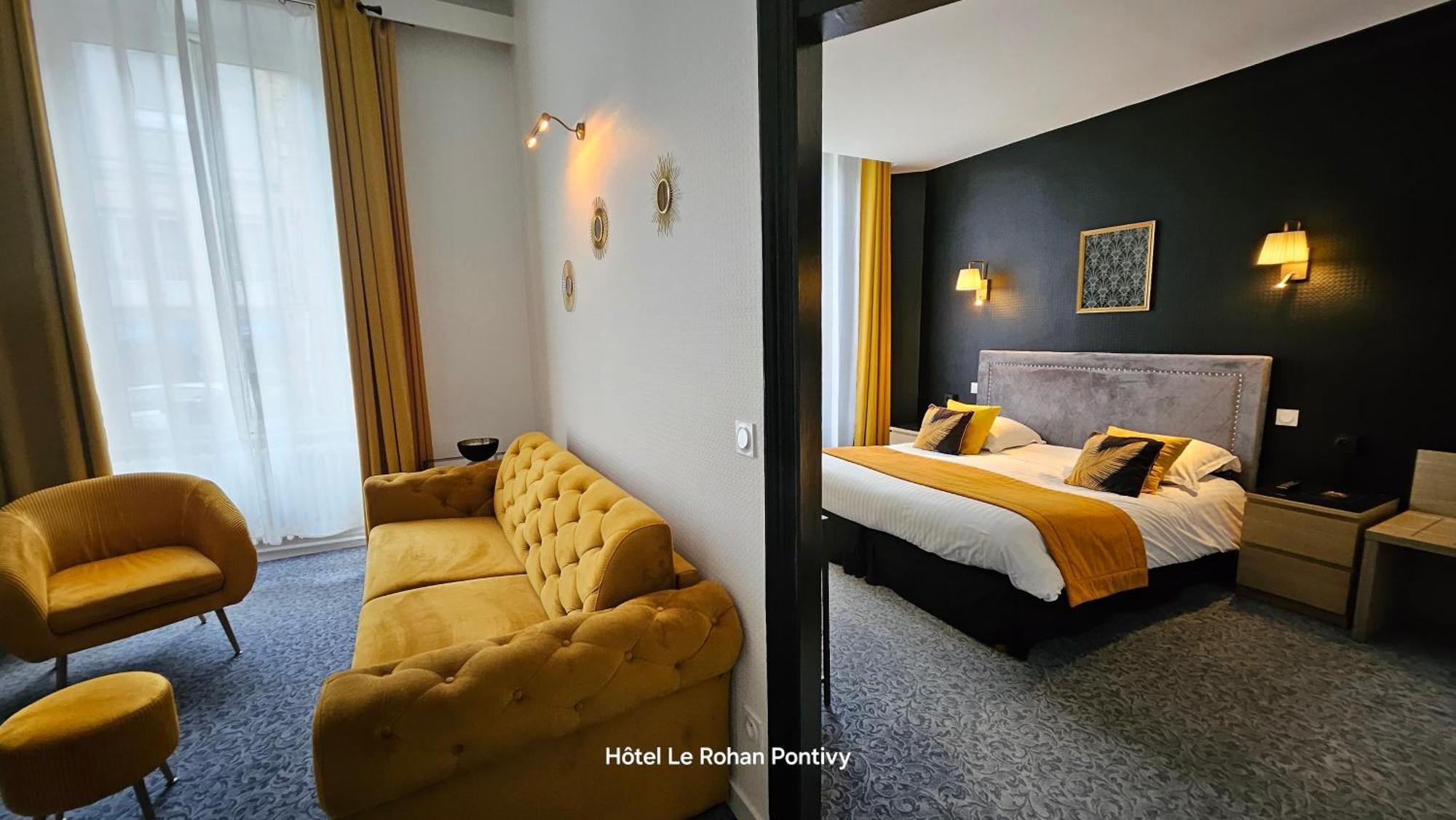 Hotel Le Rohan Pontivy Buitenkant foto
