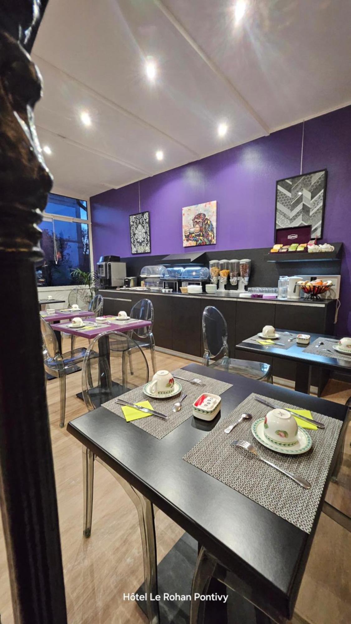 Hotel Le Rohan Pontivy Buitenkant foto
