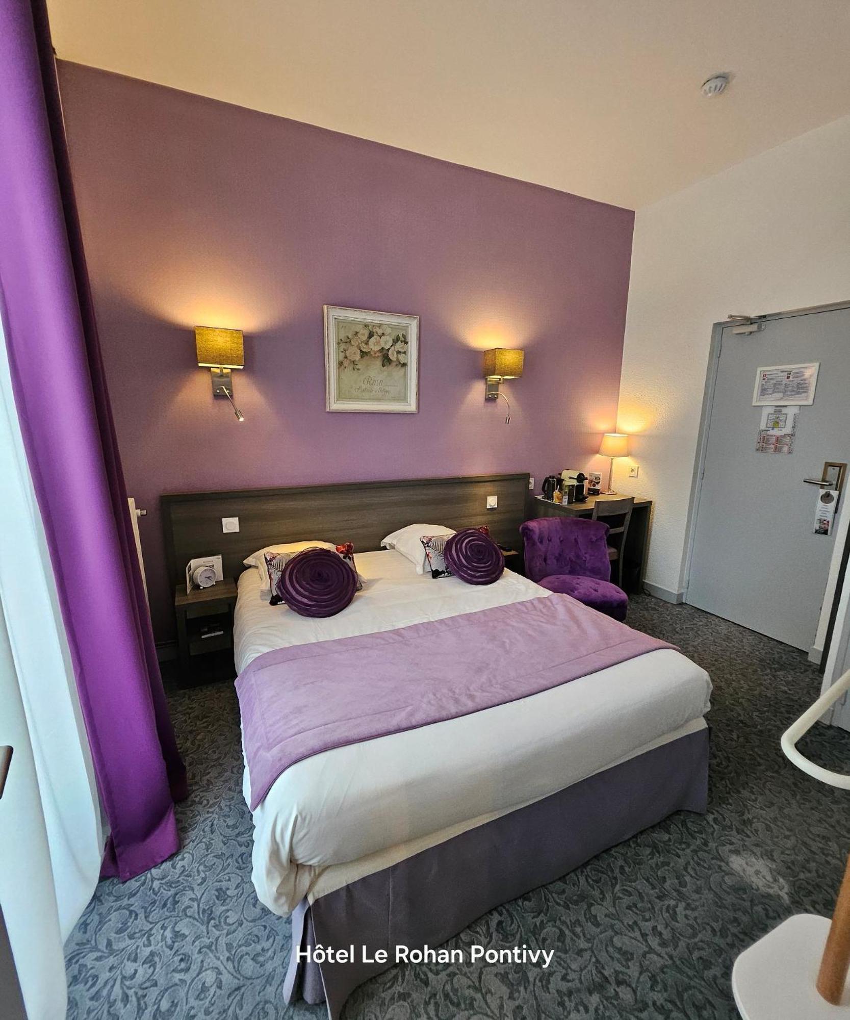 Hotel Le Rohan Pontivy Buitenkant foto
